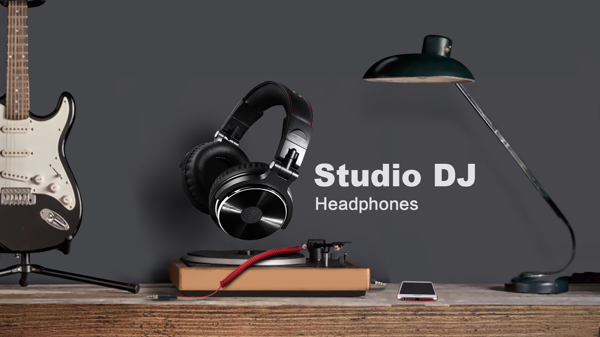 Pro-10 Studio & DJ Headphones (Black)